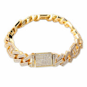 Hip Hop Cuban Chain Bracelet