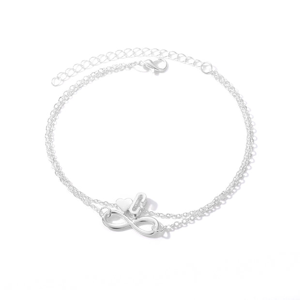 Infinity Initial Anklet