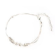 Korean Beaded Layered Anklet