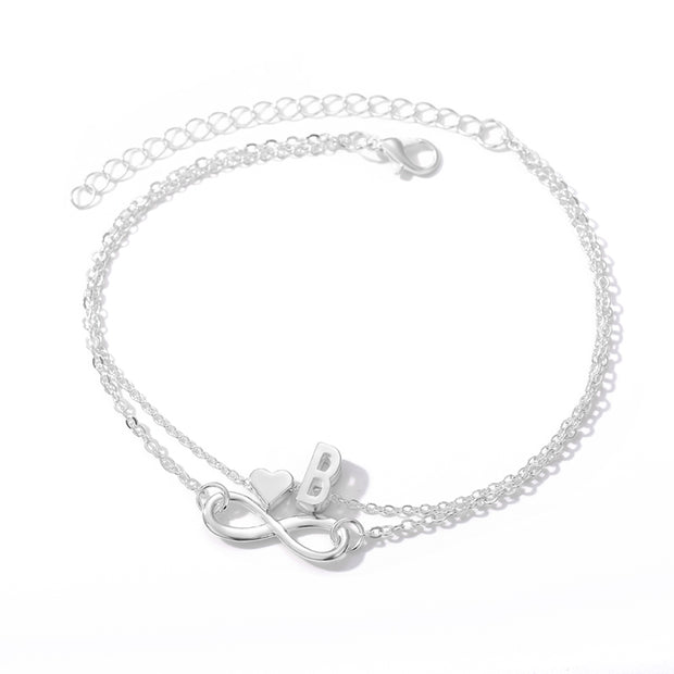 Infinity Initial Anklet