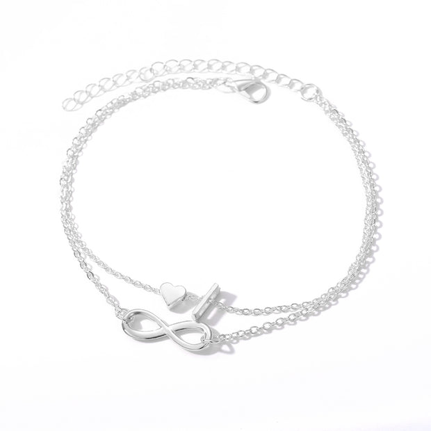 Infinity Initial Anklet