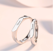 His and Her's "Keep it Simple" Ring Set