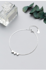 Heart Trio Anklet