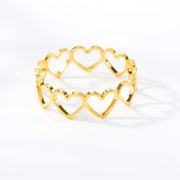 Hollow Heart Ring