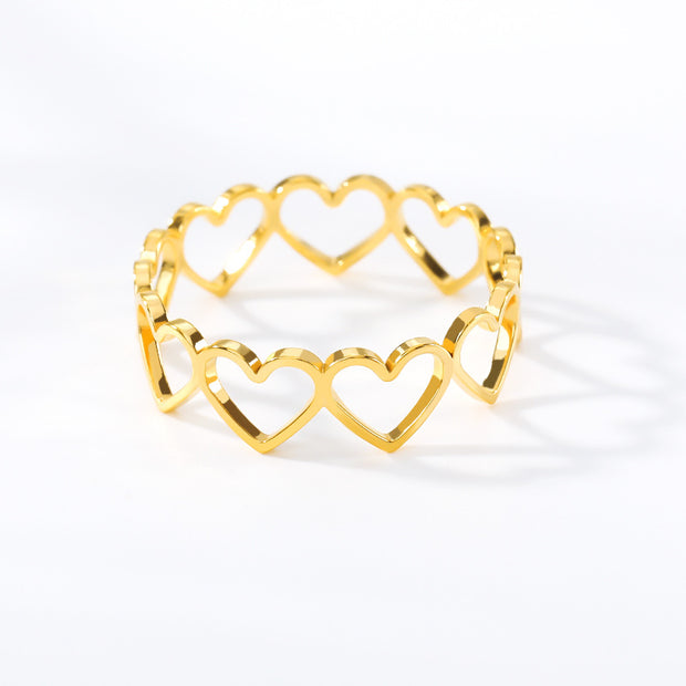 Hollow Heart Ring