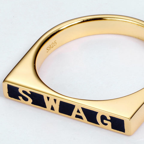 "Swag" Ladies Geometric Ring