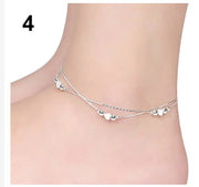 Silver "Pick One" Anklet