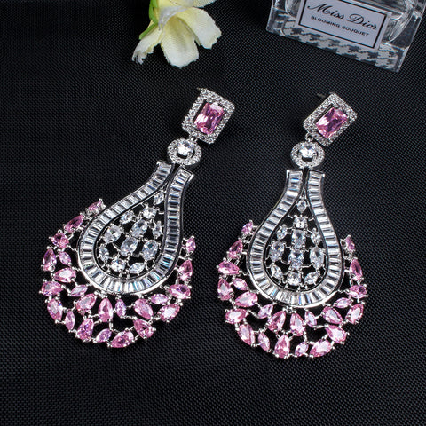 Multi Color "Evening Out" Drop Earrings