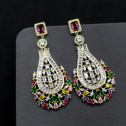 Multi Color "Evening Out" Drop Earrings