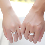 Mr. and Mrs. Romance Ring Set