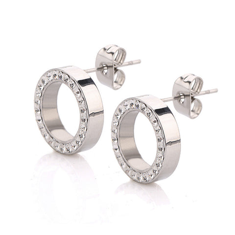 "Small Circle" Post Earrings