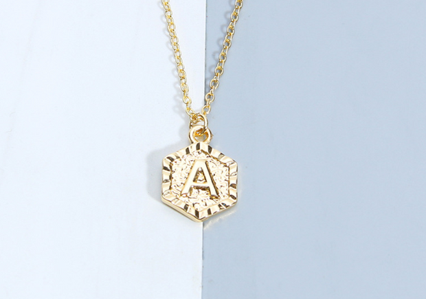 English Alphabet Initial Anklet