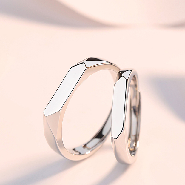 His and Her's "Keep it Simple" Ring Set