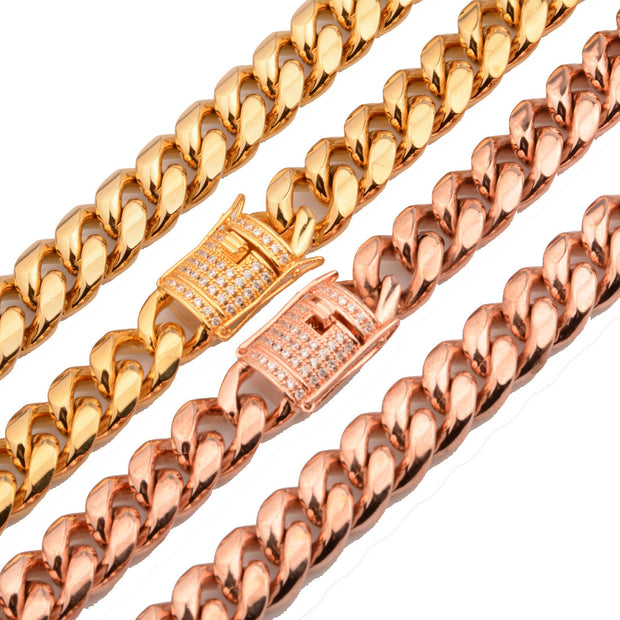 Rose Gold Men's Chain