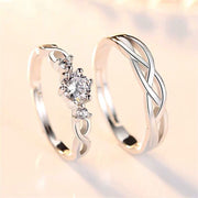 Couples Silver Wedding Bands