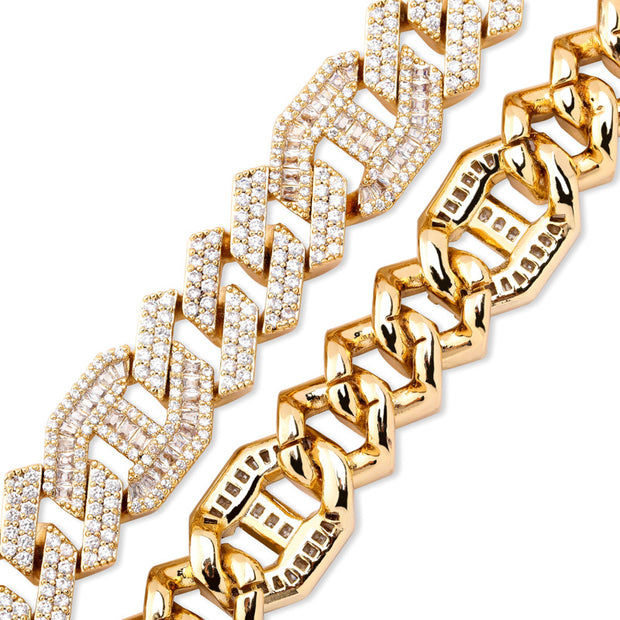 Hip Hop Cuban Chain Bracelet