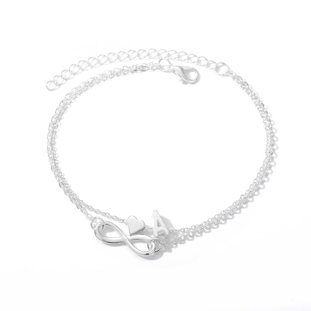 Infinity Initial Anklet