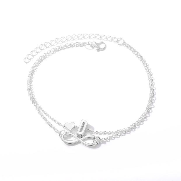 Infinity Initial Anklet