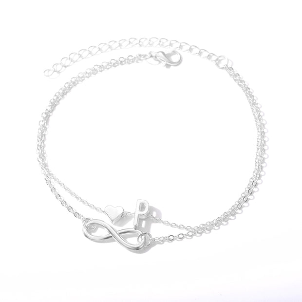 Infinity Initial Anklet