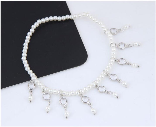 Pearl Tassel Anklet