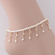 Pearl Tassel Anklet