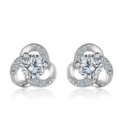 Lovely Flower "Diamond" Earrings