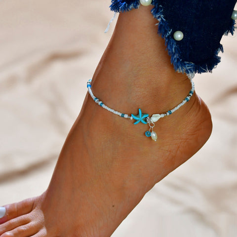 "By the Seashore" Anklet