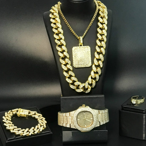 "One Stop Shop" Men's Necklace Set