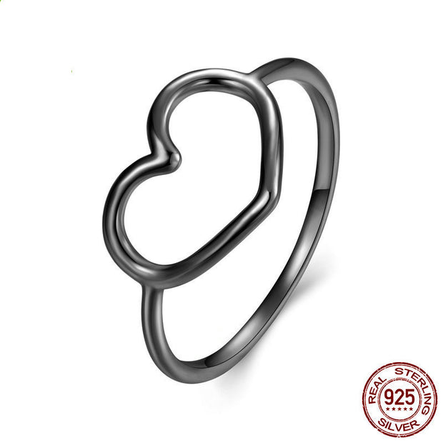 Sterling Silver "Open Your Heart" Ring