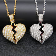 Heart Breaker Pendant Necklace