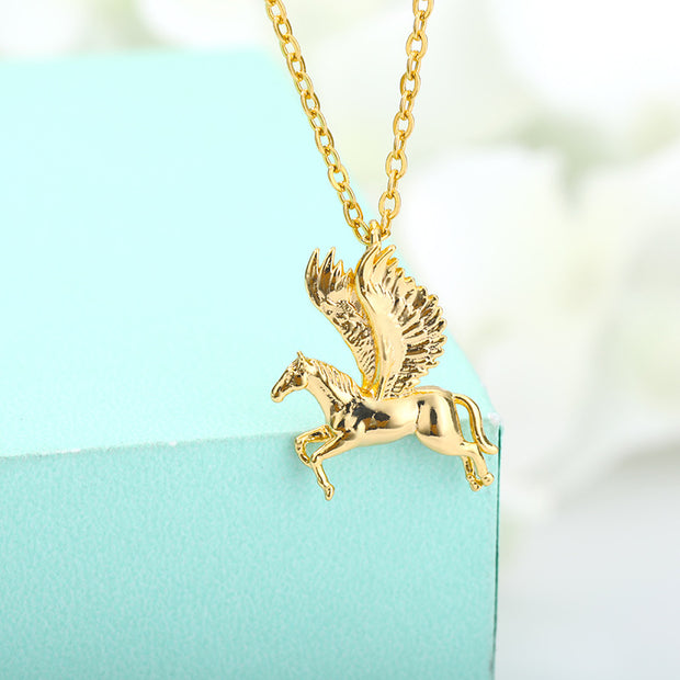 Mystical Horse Pendant Necklace