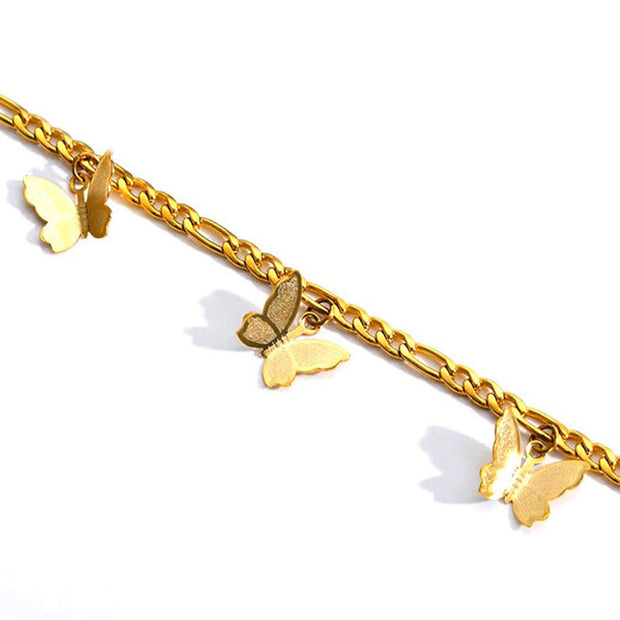 Butterfly Chain Anklet
