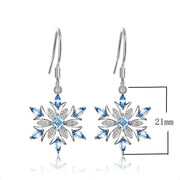 "Winter Wonderland" Snowflake Earrings