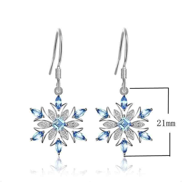 "Winter Wonderland" Snowflake Earrings