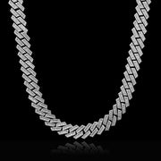 Double Row "Diamond" Cuban Chain