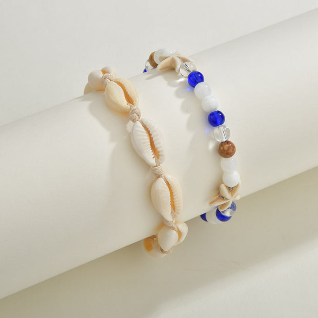 Shell Anklet Set