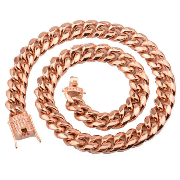 Rose Gold Men's Chain