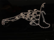 "Make Him Want to Marry Me" Bridal Beach Rhinestone Anklet