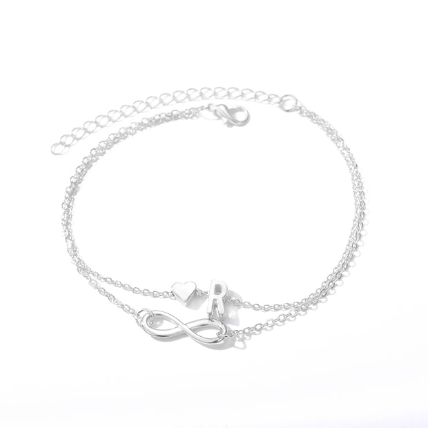 Infinity Initial Anklet