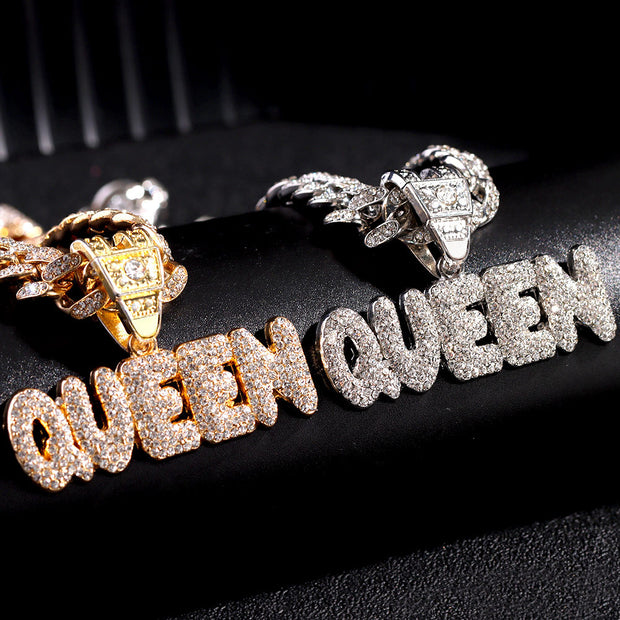 "Queen of the Night" Cuban Chain Necklace