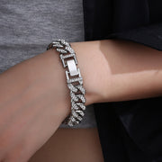 Full Diamond Cuban Bracelet