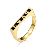 "Swag" Ladies Geometric Ring