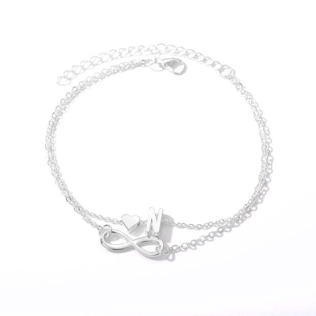 Infinity Initial Anklet