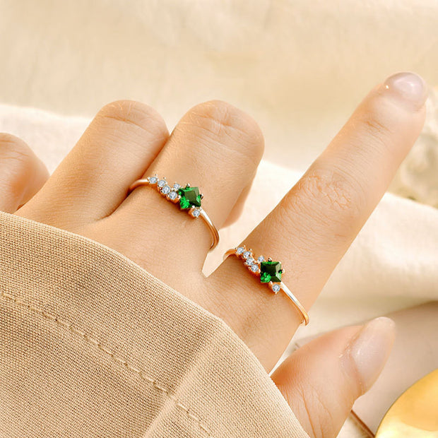 "Elegant Emerald" Ring