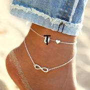 Infinity Initial Anklet