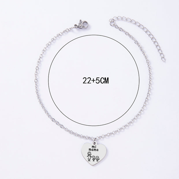 "Mommy" Anklet