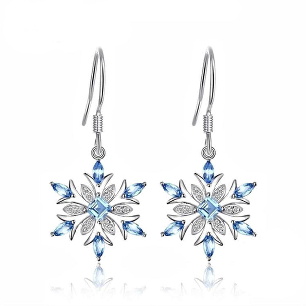 "Winter Wonderland" Snowflake Earrings