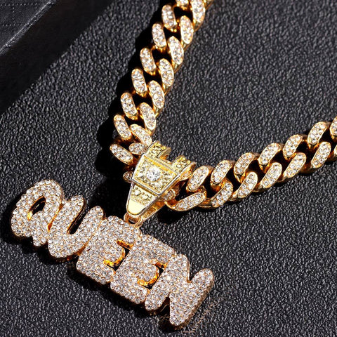 "Queen of the Night" Cuban Chain Necklace