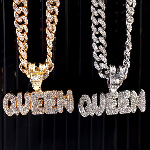 "Queen of the Night" Cuban Chain Necklace