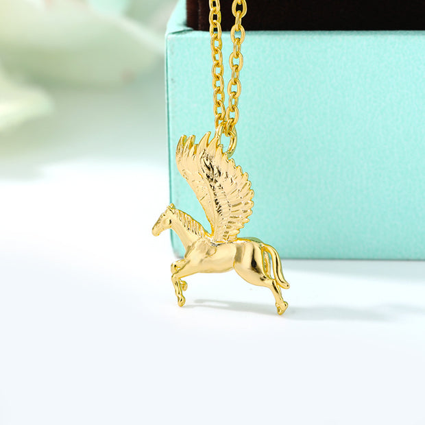 Mystical Horse Pendant Necklace